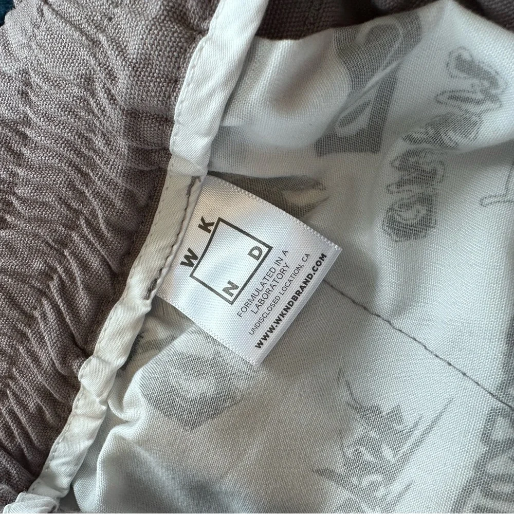 WKND Loosies pants grey size large